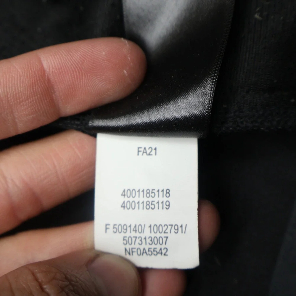 North Face Vest Men XL Gray Castle Rock Softshell Rain Wind Full Zip Hiking LOGO